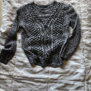 Black and White Sweater